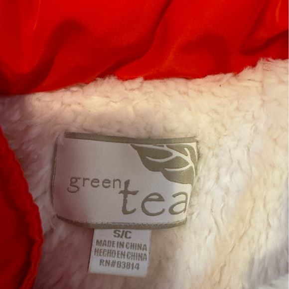 Green Tea Sherpa lined vest - Picture 3 of 3
